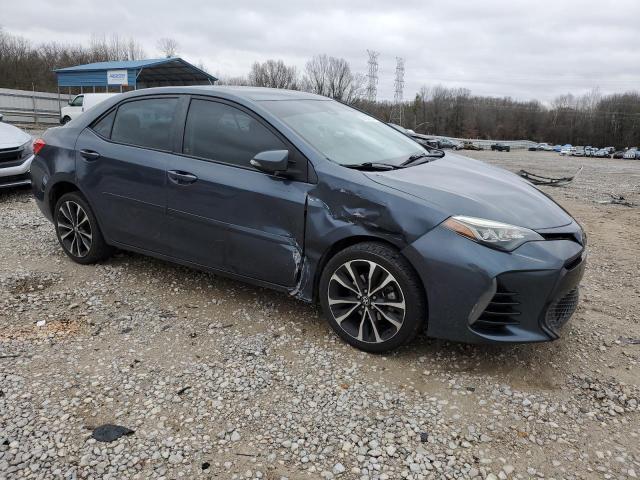 5YFBURHE6HP611444 - 2017 TOYOTA COROLLA L GRAY photo 4