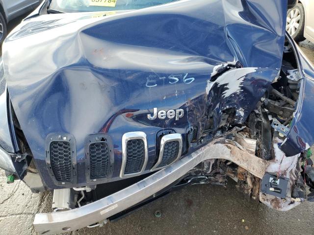 1C4PJLCB5GW260234 - 2016 JEEP CHEROKEE LATITUDE BLUE photo 12