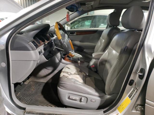 JTHBA30G355059945 - 2005 LEXUS ES 330 SILVER photo 7