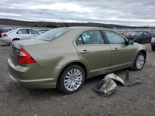 3FADP0L34CR235708 - 2012 FORD FUSION HYBRID GREEN photo 3