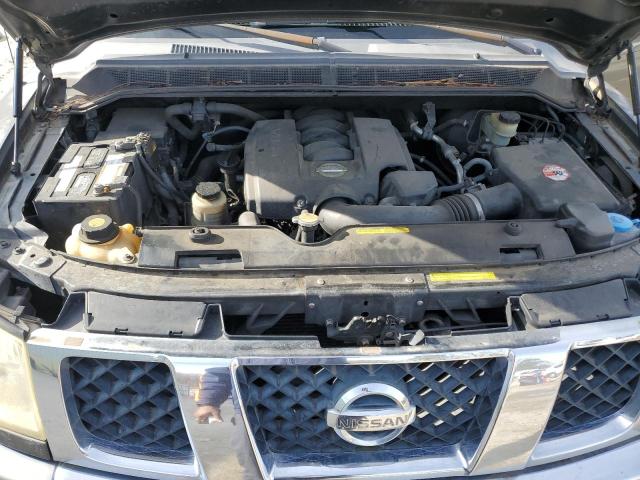 1N6BA06A06N551821 - 2006 NISSAN TITAN XE GRAY photo 11