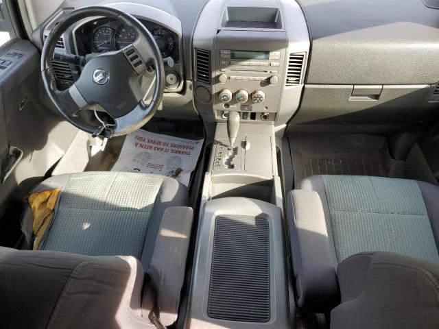 1N6BA06A06N551821 - 2006 NISSAN TITAN XE GRAY photo 8