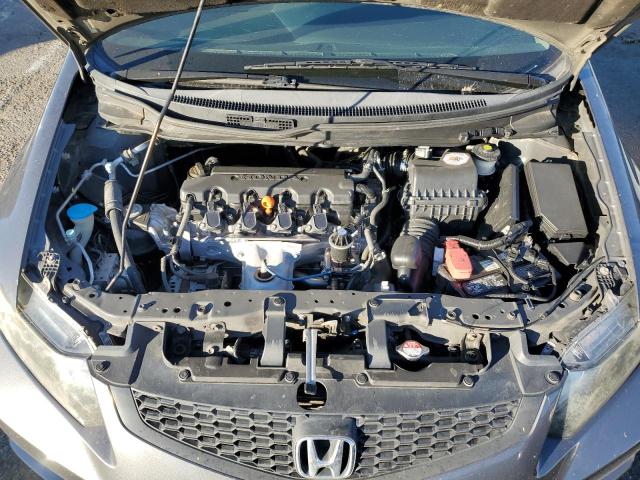 2HGFG3B01DH511580 - 2013 HONDA CIVIC EXL ნაცრისფერი ფოტო 11
