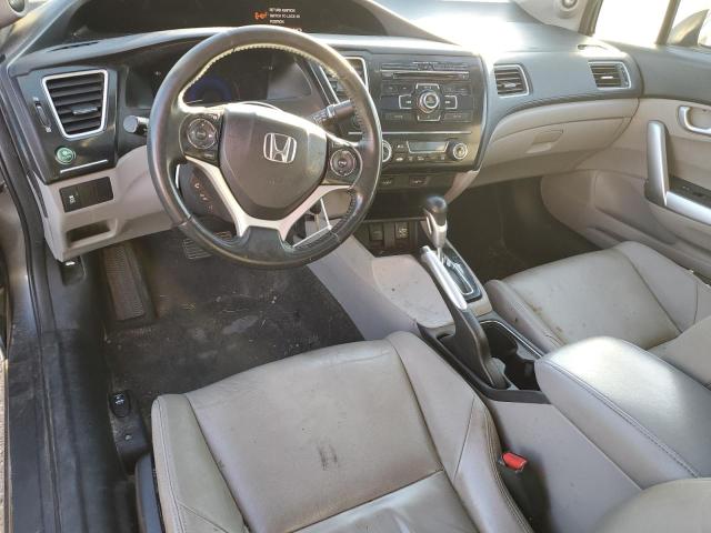 2HGFG3B01DH511580 - 2013 HONDA CIVIC EXL ნაცრისფერი ფოტო 8