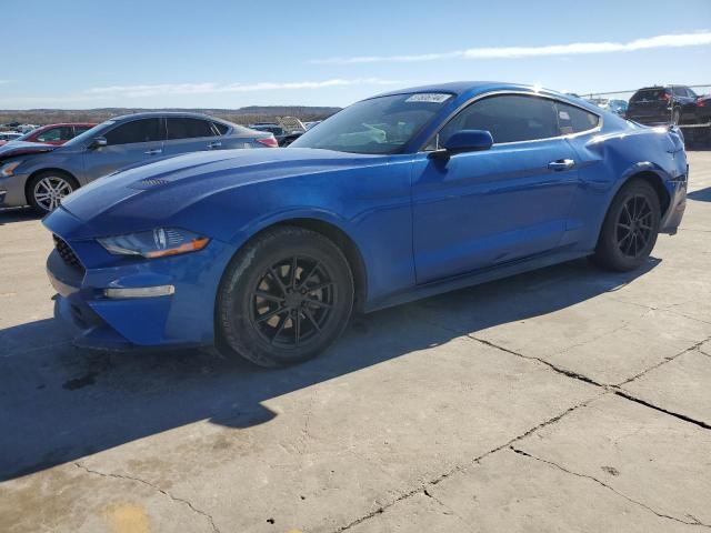 1FA6P8TH5J5162805 - 2018 FORD MUSTANG BLUE photo 1