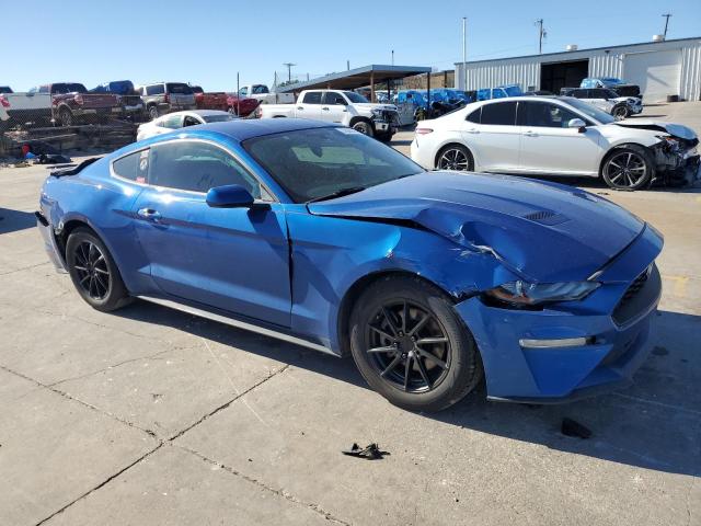 1FA6P8TH5J5162805 - 2018 FORD MUSTANG BLUE photo 4