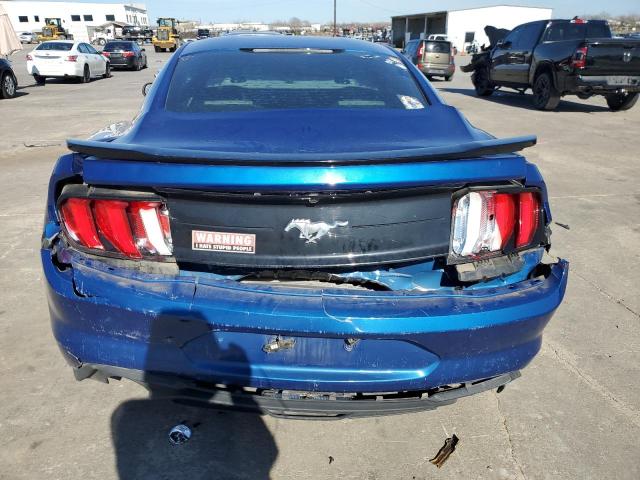 1FA6P8TH5J5162805 - 2018 FORD MUSTANG BLUE photo 6