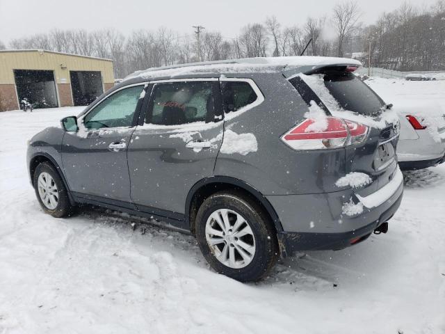 5N1AT2MV8EC820261 - 2014 NISSAN ROGUE S GRAY photo 2