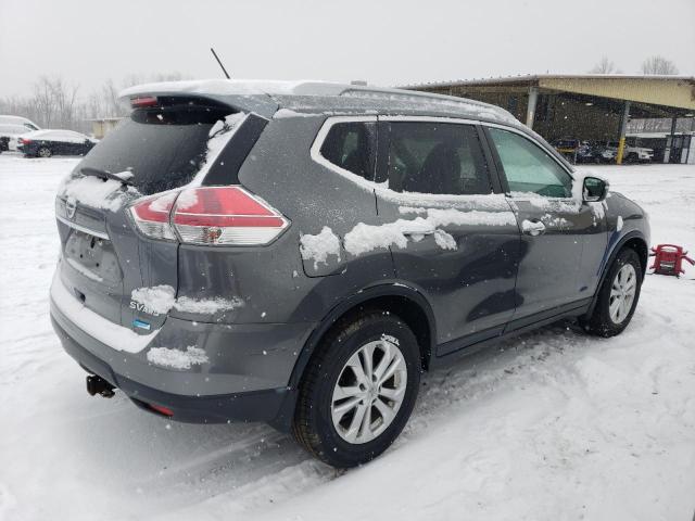 5N1AT2MV8EC820261 - 2014 NISSAN ROGUE S GRAY photo 3