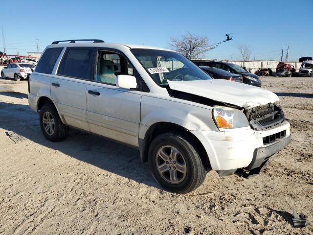 2HKYF18453H598222 - 2003 HONDA PILOT EX WHITE photo 4