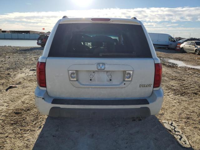 2HKYF18453H598222 - 2003 HONDA PILOT EX WHITE photo 6