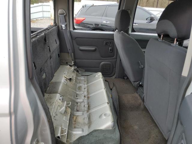 1N6ED27T04C413785 - 2004 NISSAN FRONTIER CREW CAB XE V6 SILVER photo 10