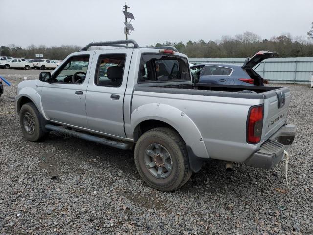 1N6ED27T04C413785 - 2004 NISSAN FRONTIER CREW CAB XE V6 SILVER photo 2