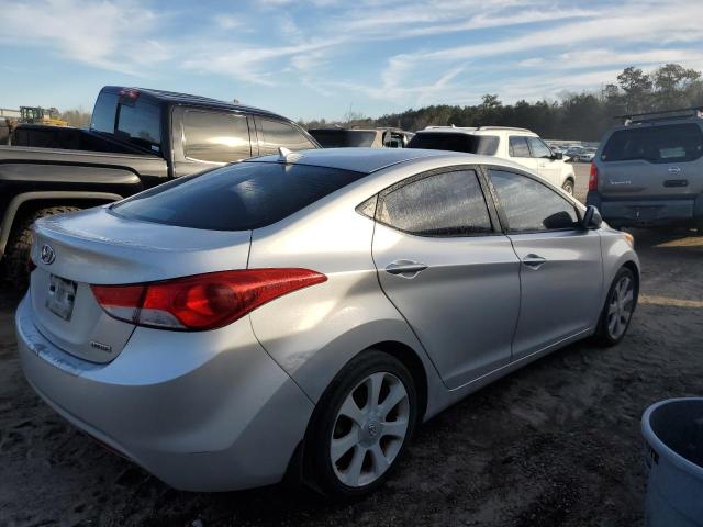 KMHDH4AE6DU639084 - 2013 HYUNDAI ELANTRA GLS SILVER photo 3