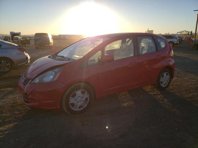 JHMGE8H36DC080789 - 2013 HONDA FIT RED photo 1