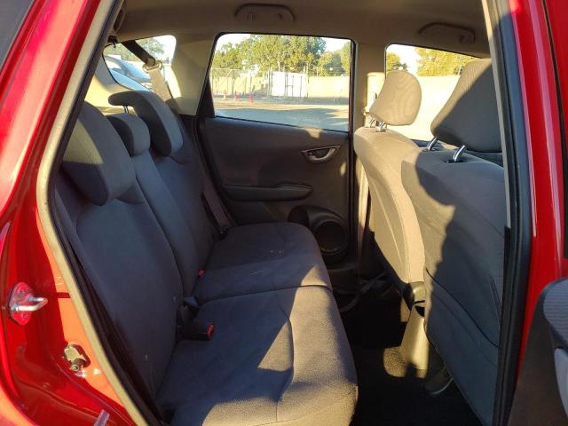 JHMGE8H36DC080789 - 2013 HONDA FIT RED photo 10