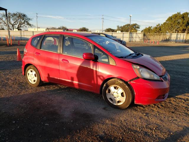 JHMGE8H36DC080789 - 2013 HONDA FIT RED photo 4