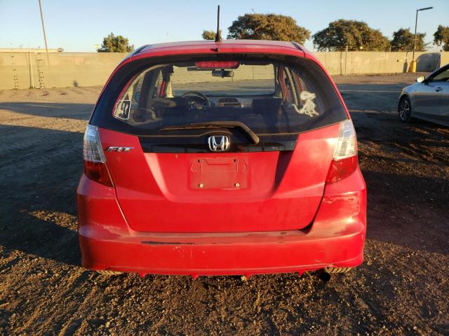 JHMGE8H36DC080789 - 2013 HONDA FIT RED photo 6