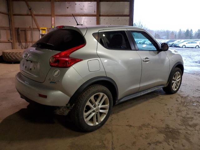 JN8AF5MVXDT218624 - 2013 NISSAN JUKE S SILVER photo 3