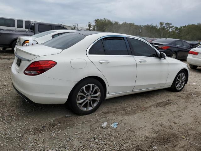 55SWF4JBXGU132886 - 2016 MERCEDES-BENZ C 300 WHITE photo 3