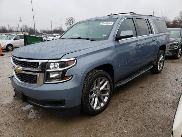 1GNSKHKC3GR240715 - 2016 CHEVROLET SUBURBAN K1500 LT BLUE photo 1