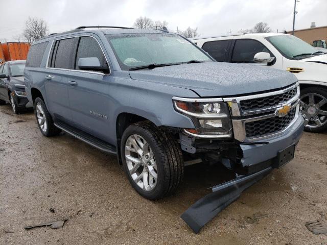 1GNSKHKC3GR240715 - 2016 CHEVROLET SUBURBAN K1500 LT BLUE photo 4