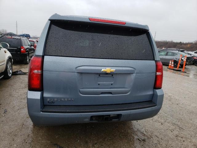 1GNSKHKC3GR240715 - 2016 CHEVROLET SUBURBAN K1500 LT BLUE photo 6