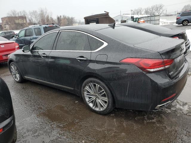 KMHGN4JE1JU249687 - 2018 GENESIS G80 BASE BLACK photo 2