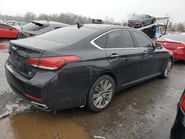 KMHGN4JE1JU249687 - 2018 GENESIS G80 BASE BLACK photo 3