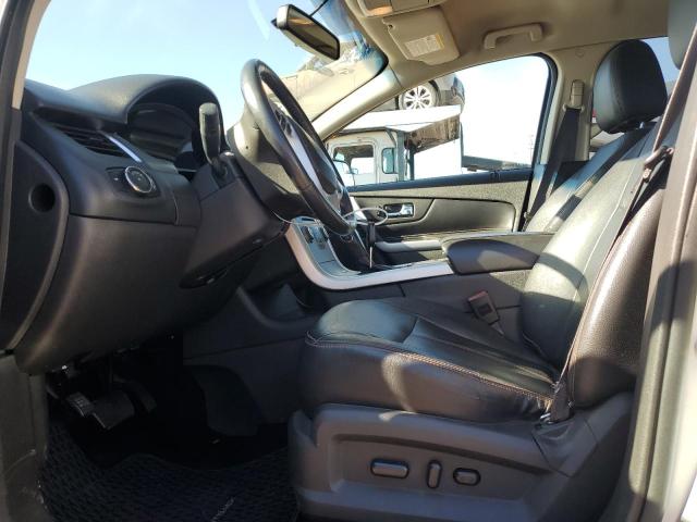 2FMDK3JC0EBA10812 - 2014 FORD EDGE SEL SILVER photo 7