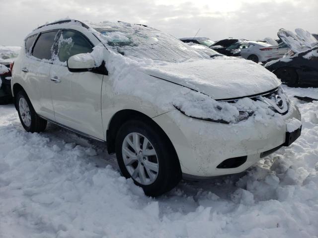 JN8AZ1MWXEW509486 - 2014 NISSAN MURANO S WHITE photo 4