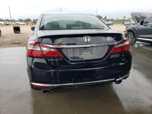 1HGCR2F13HA119764 - 2017 HONDA ACCORD SPORT SPECIAL EDITION BLACK photo 6