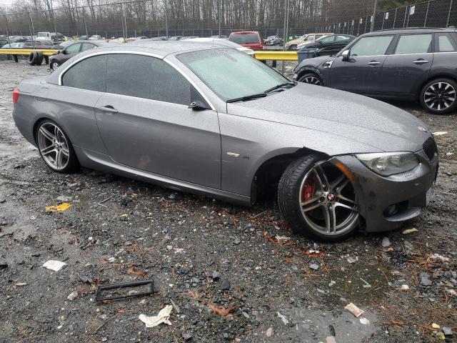 WBADX1C5XCE570781 - 2012 BMW 335 I SULEV GRAY photo 4