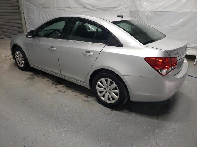 1G1PF5S97B7173569 - 2011 CHEVROLET CRUZE LT SILVER photo 2