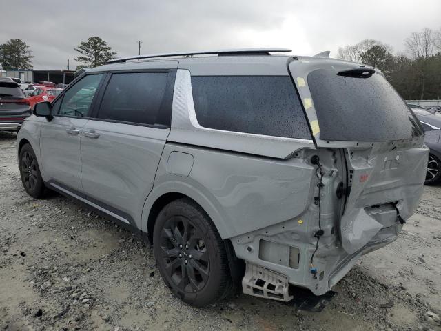 KNDNE5H37P6297830 - 2023 KIA CARNIVAL SX GRAY photo 2