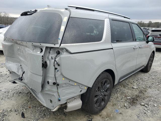 KNDNE5H37P6297830 - 2023 KIA CARNIVAL SX GRAY photo 3