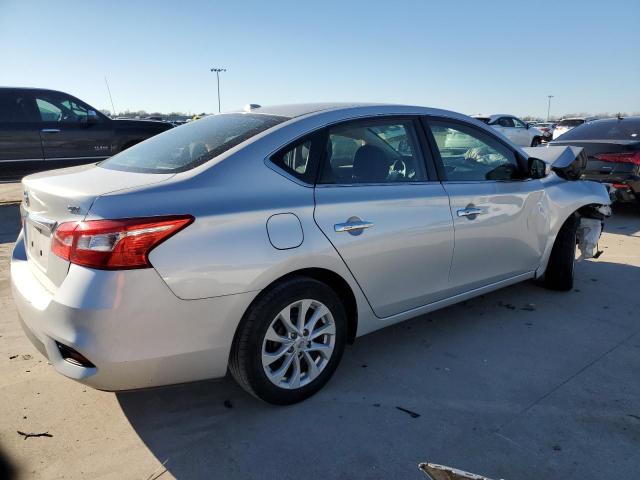 3N1AB7AP6JL659002 - 2018 NISSAN SENTRA S SILVER photo 3