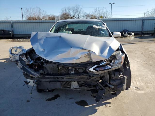 3N1AB7AP6JL659002 - 2018 NISSAN SENTRA S SILVER photo 5