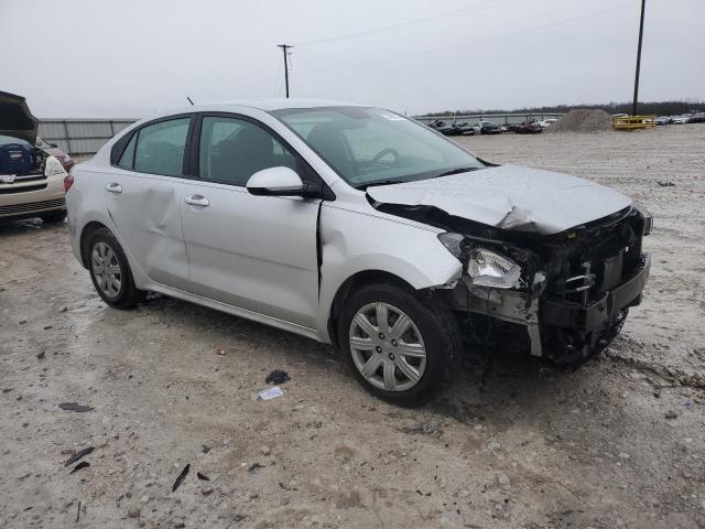 3KPA24ADXNE480120 - 2022 KIA RIO LX SILVER photo 4