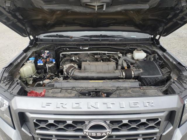 1N6ED1EK8NN626137 - 2022 NISSAN FRONTIER S GRAY photo 11