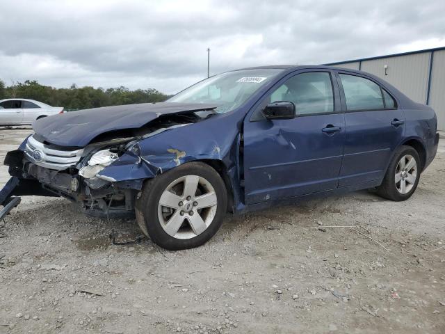 3FAFP07Z46R212831 - 2006 FORD FUSION SE BLUE photo 1