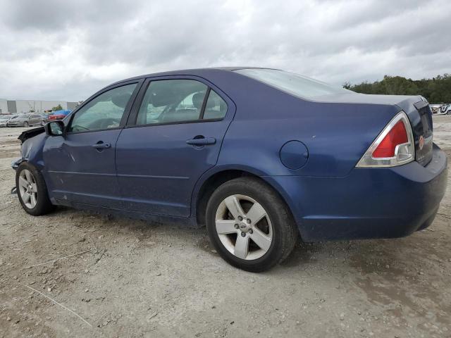 3FAFP07Z46R212831 - 2006 FORD FUSION SE BLUE photo 2