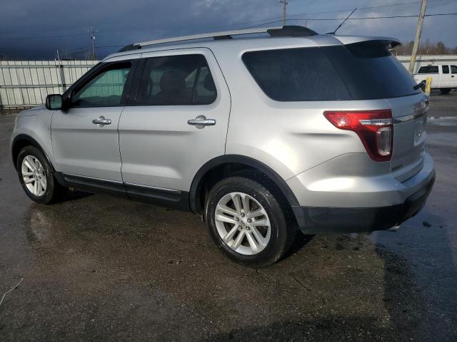 1FM5K7B88DGC75796 - 2013 FORD EXPLORER SILVER photo 2