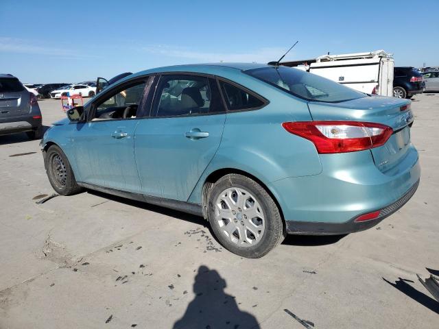 1FAHP3F21CL226839 - 2012 FORD FOCUS SE TURQUOISE photo 2