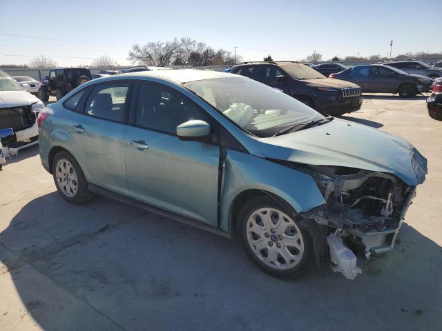 1FAHP3F21CL226839 - 2012 FORD FOCUS SE TURQUOISE photo 4