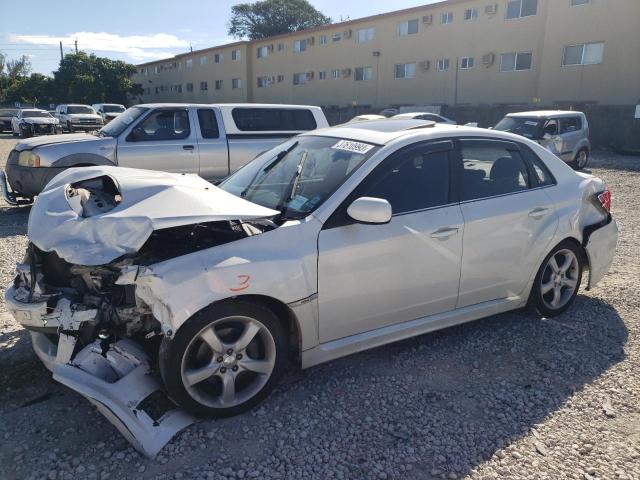 JF1GV7F69BG503384 - 2011 SUBARU IMPREZA WRX WHITE photo 1