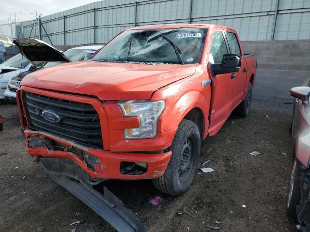 1FTEW1EP0HKD15879 - 2017 FORD F150 SUPER RED photo 1