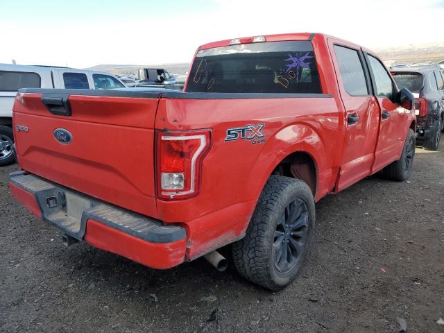 1FTEW1EP0HKD15879 - 2017 FORD F150 SUPER RED photo 3