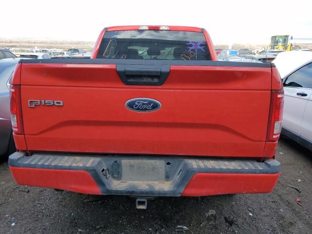 1FTEW1EP0HKD15879 - 2017 FORD F150 SUPER RED photo 6