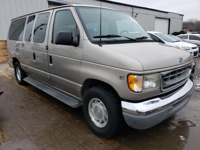 1FMRE11L62HA13634 - 2002 FORD ECONOLINE E150 WAGON TAN photo 4